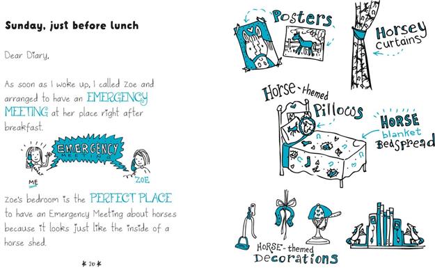 Pony School Showdown (Book 5) Ella Diaries Series LIBRARY BINDING