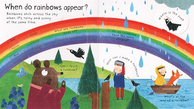 Lift-the-Flap First Questions and Answers: What Makes it Rain?