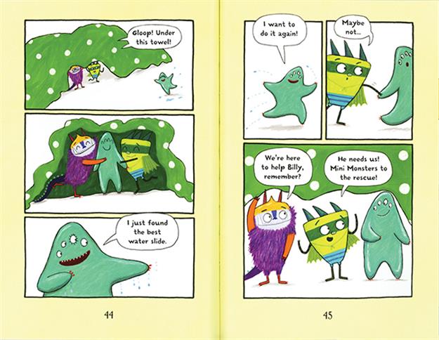 Monsters to the Rescue LIBRARY BINDING