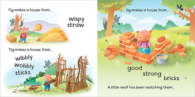 Three Little Pigs Little Board Book, The