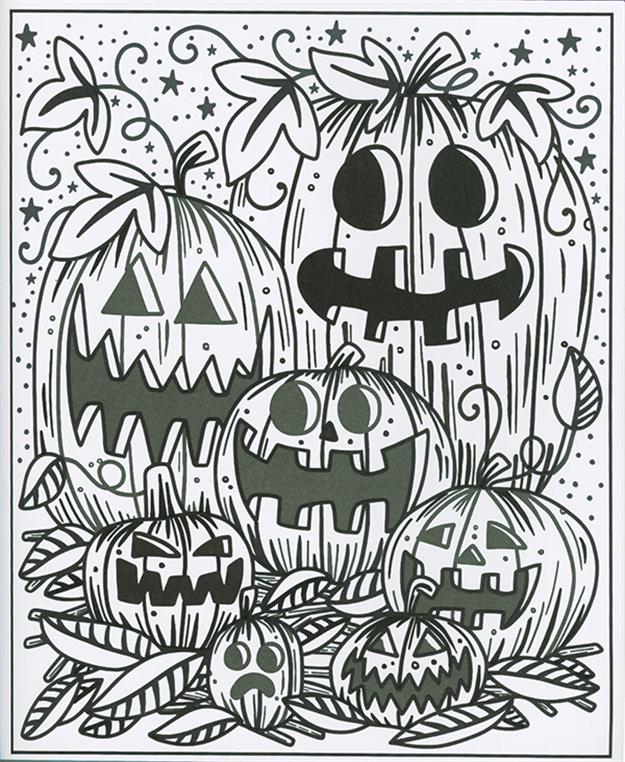 Halloween Magic Painting Book