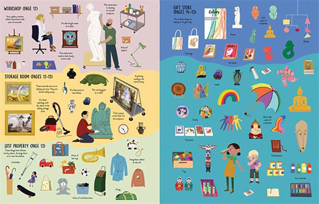 Art Gallery Sticker Book (IR)