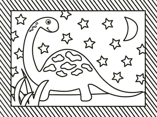 Stained Glass Dinosaurs