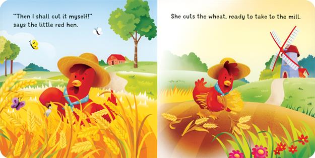 Little Red Hen Little Board Book, The