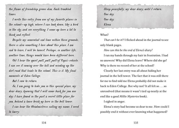 Secret Journal, The (Book 2) Ella at Eden Series LIBRARY BINDING