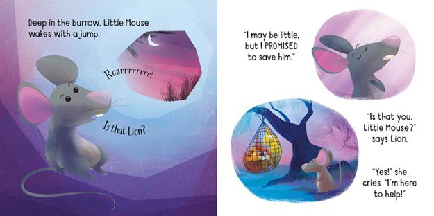 Lion and the Mouse Little Board Book, The (QR)