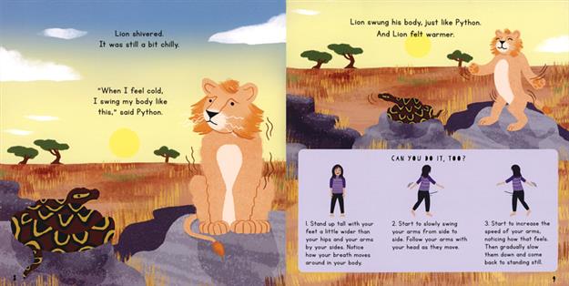 Yoga Animals on the Savanna