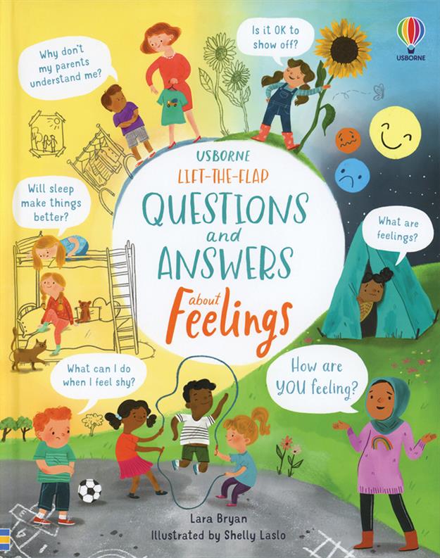 Lift-the-Flap Questions and Answers About Feelings (IR)