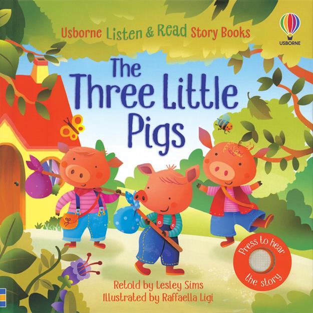 Three Little Pigs, The - Listen & Read Story Books