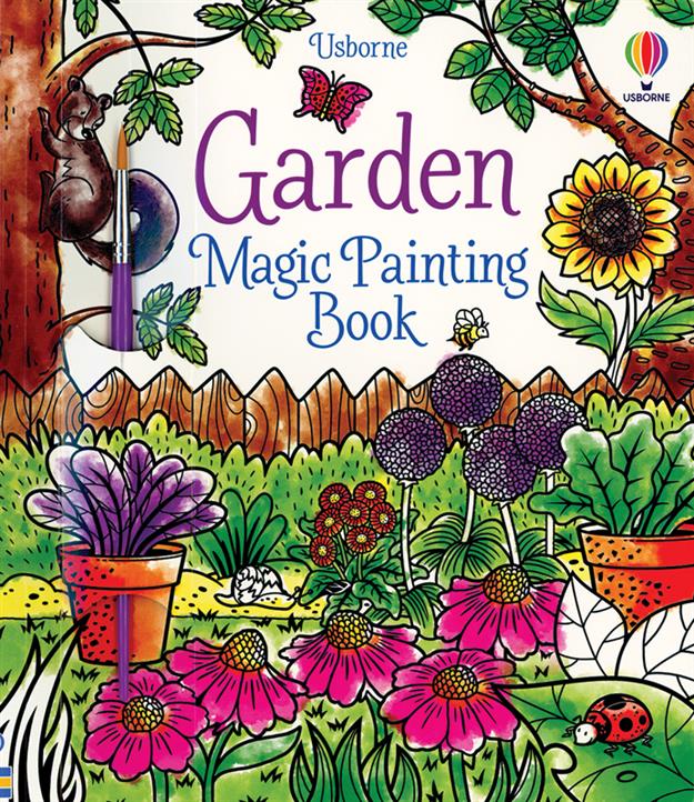 Garden Magic Painting Book