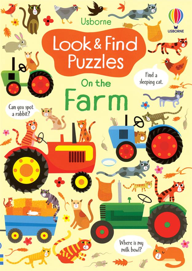 Look & Find Puzzles: On the Farm