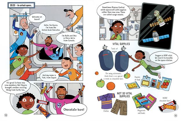 24 Hours in Space (IR) Graphic Novel