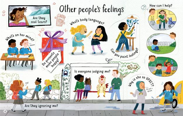 Lift-the-Flap Questions and Answers About Feelings (IR)