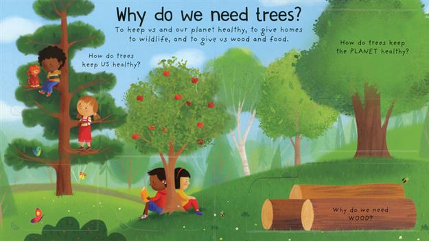 Lift-the-Flap First Questions and Answers: Why Do We Need Trees?