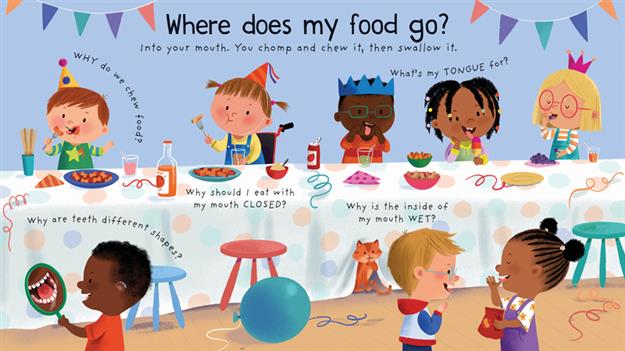 Lift-the-Flap First Questions and Answers: Where Does My Food Go?
