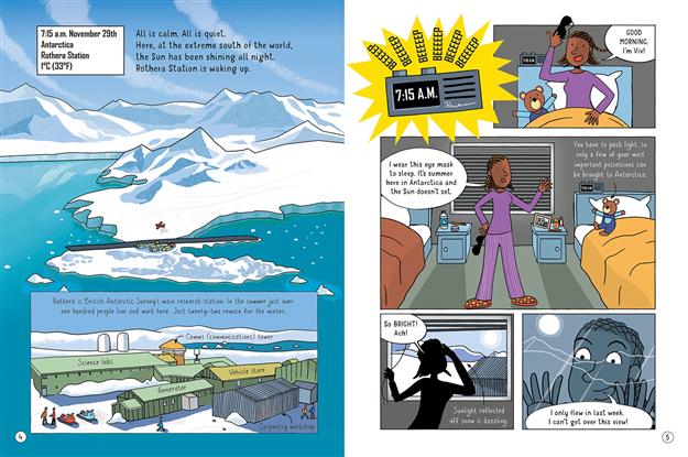 24 Hours in Antarctica (IR) Graphic Novel
