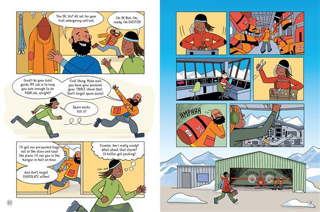 24 Hours in Antarctica (IR) Graphic Novel