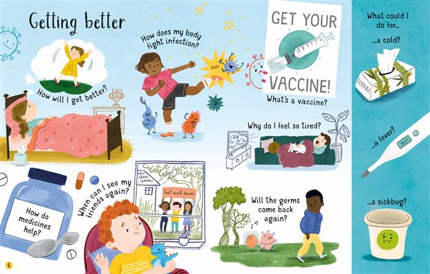 Lift-the-Flap Questions and Answers About Germs (IR)