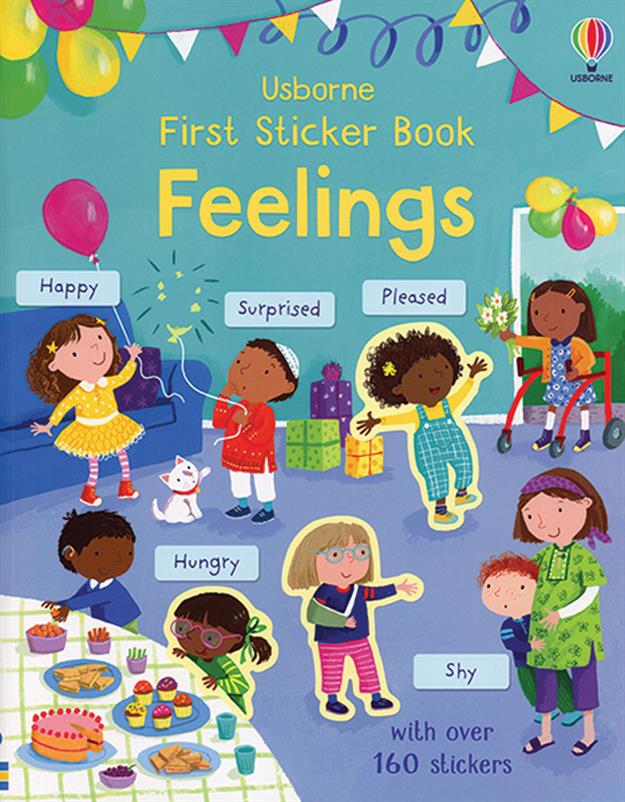 First Sticker Book Feelings