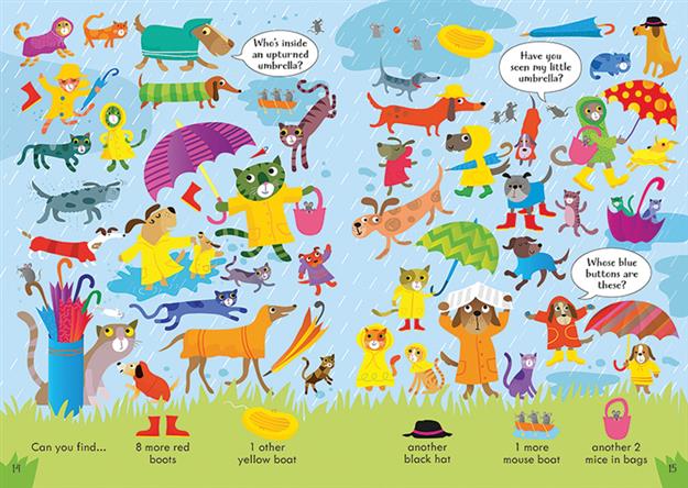 Look & Find Puzzles: Dogs and Cats