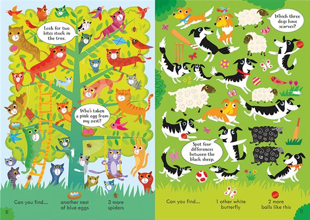 Look & Find Puzzles: Dogs and Cats