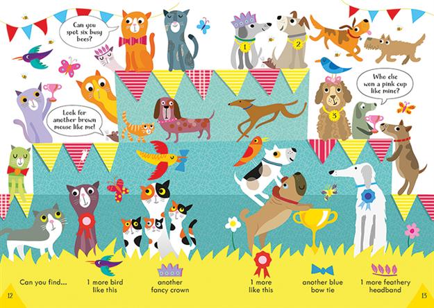 Look & Find Puzzles: Dogs and Cats