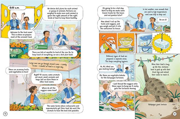 24 Hours in a Zoo (IR) Graphic Novel