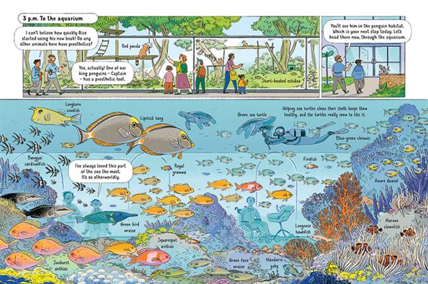 24 Hours in a Zoo (IR) Graphic Novel