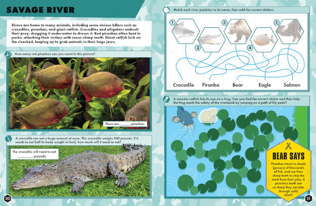 Predators Activity Book