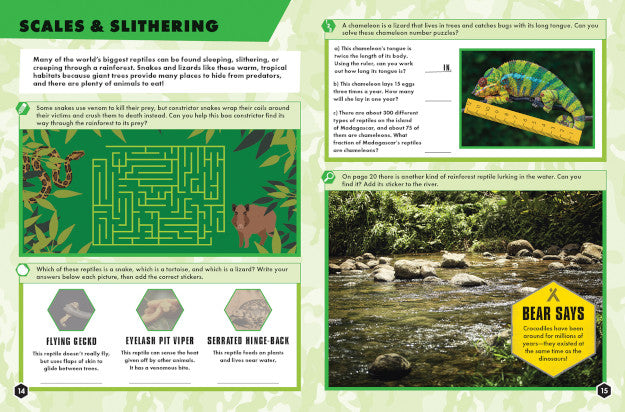Rainforests Activity Book
