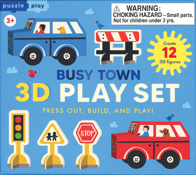 Busy Town 3D Play Set