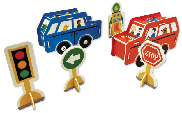 Busy Town 3D Play Set