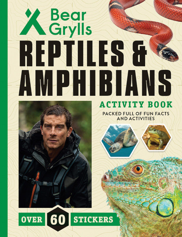 Reptiles & Amphibians Activity Book