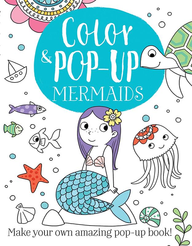 Color & Pop-Up Mermaids