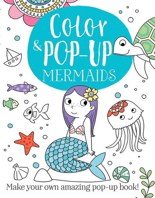 Color & Pop-Up Mermaids