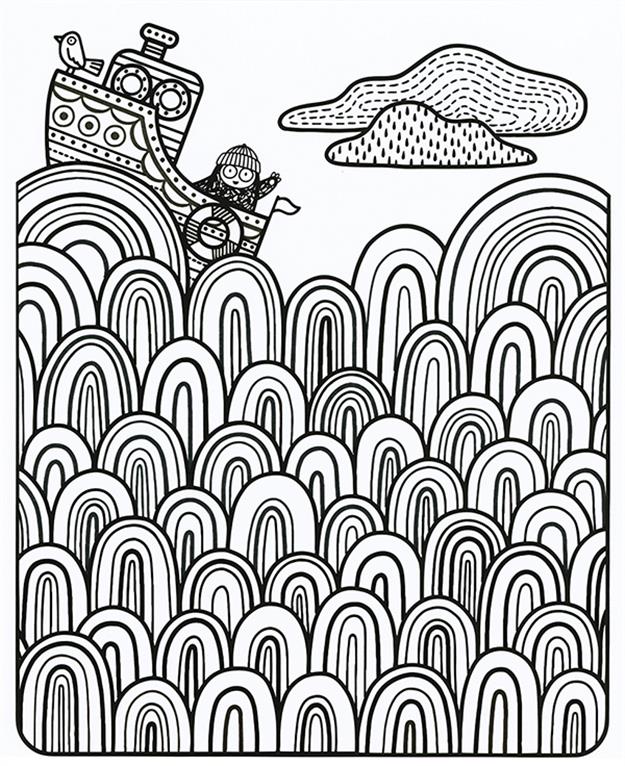 Unworry Magic Painting Book, The