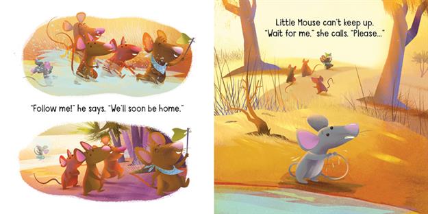 Lion and the Mouse Little Board Book, The (QR)