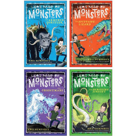 Leo's Map of Monsters Complete Library Collection (4)