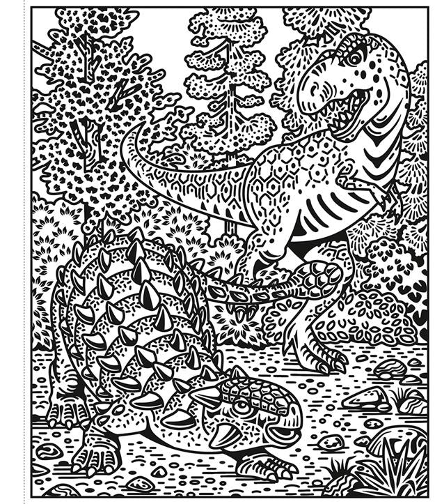 T. Rex Magic Painting Book